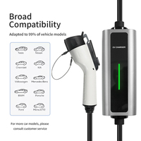 Chargeur EV portable haute vitesse 3,5 kW 16A avec connecteur Type 1, nouvelle station de recharge pour voitures électriques à domicile et en voyage