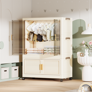 Armadio Multifunzionale 55-85CM Rinforzato e Mobile Adatto per Organizzare nelle Camere di Bambini e Neonati - Product Image 6