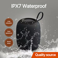 Haut-Parleur Sans Fil Portable de Haute Qualité Étanche IPX7 avec Éclairage LED RVB, Amplification des Basses, Son Stéréo et Double Appairage pour Utilisation Informatique