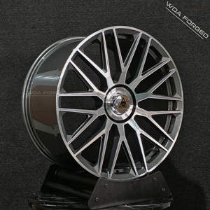 20 21 <span class=keywords><strong>Jantes</strong></span> en alliage forgé à disque profond de 22 pouces 5x112 5x130 Couvertures flottantes à conception multi-rayons pour jante de roue en forme de flux ET36 PCD - Product Image 6
