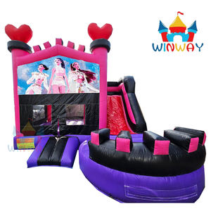 Château gonflable combiné toboggan Winway K-pop Demon Hunter en PVC, très vendu, pour location commerciale, 4x5m, 500kg - Product Image 6