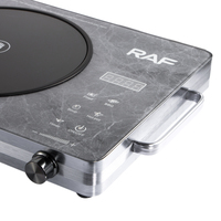 Cuisinière infrarouge à usage domestique RAF avec minuterie Table de cuisson électrique Touch Single Stove Facile à utiliser