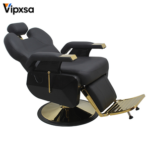 Sillón de Barbería Reclinable, Silla de Salón Impermeable con Diseño Aerodinámico de 360° °   Silla Hidráulica Giratoria Moderna para Barbería <span class=keywords><strong>Urbana</strong></span> - Product Image 1