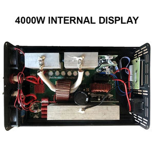 Transformador de voltaje con pantalla LED para coche, convertidor de potencia de onda sinusoidal pura de <span class=keywords><strong>4000W</strong></span>, 5000W, 12V, 24V, 110V, 220V, 50HZ, 60HZ, CC a CA - Product Image 5