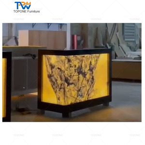 Led Onyx Đá Cẩm Thạch quầy <span class=keywords><strong>bar</strong></span> nhỏ mã não đá cẩm thạch uống nhà đêm Câu Lạc Bộ quầy <span class=keywords><strong>bar</strong></span> thiết kế cho đồ nội thất quầy <span class=keywords><strong>bar</strong></span> - Product Image 3
