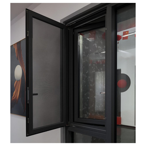 Fenêtre à battant en aluminium résistante aux ouragans, triple vitrage, rupture de pont thermique, insonorisée, écoénergétique, conforme AS2047 pour la maison - Product Image 2