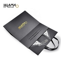 Eco-friendly Rigid Paper Box with Embossing & UV Coating Magnet Closure for Phone Covers Stickers Eyeshadow Packaging