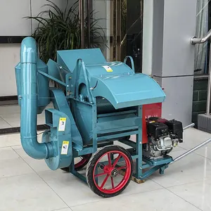 2024 agricultural multi crop thresher wheat and paddy and soybeans small grain thresher used for home