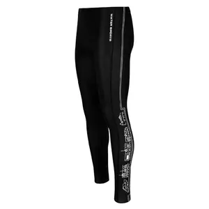 Mens ladirs full legging swim costume racing tights uv59 side mesh uv50 swim leggings