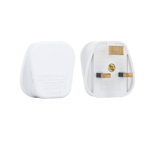 Enchufe Eléctrico <span class=keywords><strong>para</strong></span> Reino Unido con Fusible, 13A 250V, Plástico, 3250W, Uso Doméstico - Product Image 6