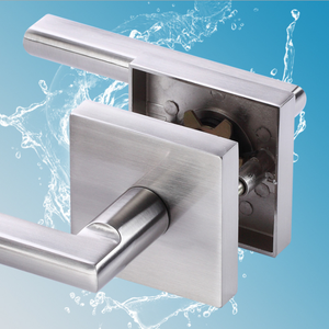 Luxury Zinc Alloy Easy to Install Double Sided Bedroom/<strong>Bathroom</strong>/Passage <strong>Door</strong> Handle Lever <strong>Lock</strong> for Indoor <strong>Door</strong> <strong>Lock</strong> - Product Image 6
