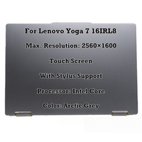 Écran tactile LCD de remplacement 16'' pour ordinateur portable Lenovo Yoga 7 16IRL8 82YN 5D10S39941, complet avec charnière