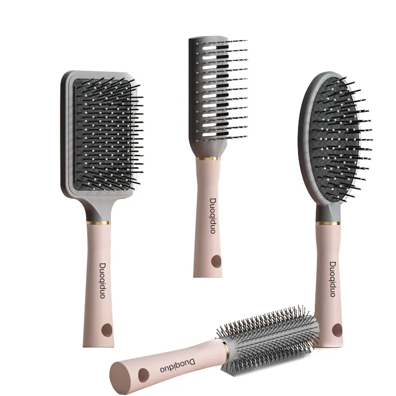 Brosse à cheveux personnalisée pour femmes et hommes, cheveux bouclés, humides ou secs, brosses démêlantes classiques, outils de définition des boucles