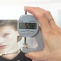Chaîne de perles baroques naturelles d'eau douce de qualité AAAA/AAA/AA, 5-6 mm, lustre double face, blanc, haute brillance, pour la fabrication de bijoux, vente en gros