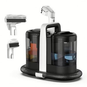 Nettoyeur portable autonettoyant pour tissus de canapé et de moquette HY-CW avec fonction humide et sèche, nettoyage à sec, prise en charge de la langue allemande - Product Image 1
