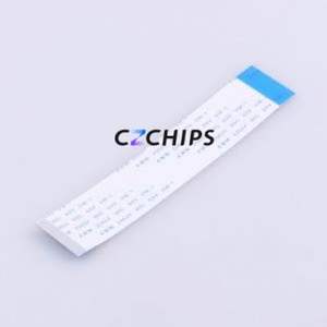 JS05B-40P-100-4-8 FFC Cable (Flexible Flat Cable) P=0.5mm Connector 40P 0.5mm 0.3mm Reverse - Product Image 1