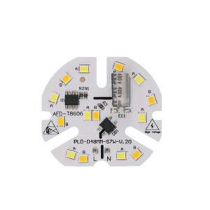 डॉब 7w 175-265v 3000-6500k 50*50 मिमी 11 एलईडी एलईडी लाइट और लाइट के लिए सफेद पीले डबल रंग के साथ डाउनलाइट्स का नेतृत्व किया