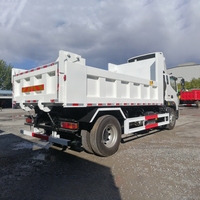Camion moyen Foton 2024 4x2 Petit camion à benne basculante de 10 tonnes 15 tonnes 6 roues