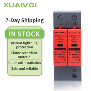 T2 385V/220V/275V 40KA-80KA Uc AC 2P 3P 4P Dispositivo de protección contra sobretensiones monofásico/trifásico Protector contra sobretensiones SPD - Product Image 1