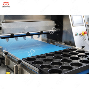 Hoàn toàn tự động Piston loại cupcake muffin Batter Máy ký gửi pho mát cupcake giá máy để làm bánh xốp - Product Image 6