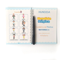 Cuaderno Personalizado con Espiral para Niños Preescolares, Números en Español, Conteo, Suma, Resta, División, Libro de Trazado para Imprimir
