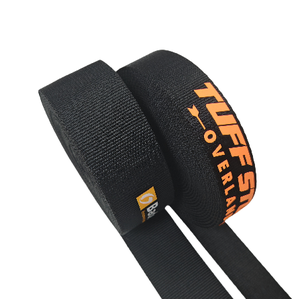 도매 실크 스크린 인쇄 2 인치 블랙 패턴 가방 스트랩 나일론 웨빙 슬링 끈 - Product Image 1