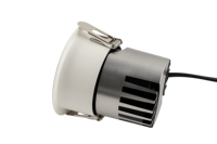 Spot encastré LED SMD sans cadre anti-éblouissement, angle de faisceau 15, 24, 36° en option, Ra90, en aluminium, pour plafond intérieur
