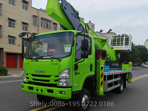 Camión de plataforma de trabajo aéreo giratorio multifuncional ISUZU 4x2, camión de rescate de carretera montado en 21m - Product Image 4
