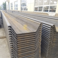Panneaux de palplanches laminés à froid S235 S275 S355 EN10249-1/2