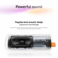 Haut-parleur sans fil 6.0 avec éclairage LED RGB, étanche IP68, 18W, appels mains libres, portable, usage domestique, 15 heures d'autonomie, son large spectre