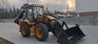 Pasokan Pabrik Harga Murah SHANMON 10.5 Ton Backhoe Loader 388H Performa Unggul
