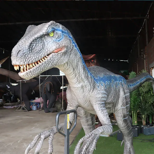 T-rex amusement park animatronic dinosaur theme jurasic big statue for sale