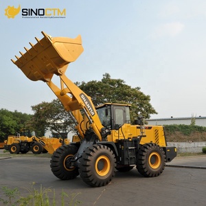 Chargeuse sur pneus robuste de 6000 kg, 6 tonnes, godet de 3,5 m³, pour la construction de terminaux portuaires - Product Image 4