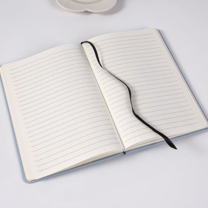 Carnet de notes A5 en PU avec spirale, pour le bureau et les affaires, avec sangle élastique, logo personnalisable, option cadeau - Product Image 4