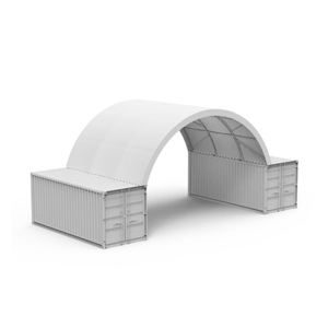 Abri de toit pour conteneurs maritimes C3340 en tissu PVC robuste de 40 pieds - Product Image 3