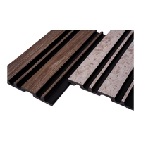 Panneau mural en PS à texture premium, imitation bois coréen, lames de charbon, panneau mural cannelé en polystyrène pour intérieur, lambris 3D pour chambre et plafond
