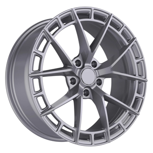 Jantes de voiture en alliage d'aluminium forgé sur mesure 15x9.0J CCW avec entretoises de 25-40 mm, PCD 100 mm, finition argent, design multi-branches, neuves - Product Image 4