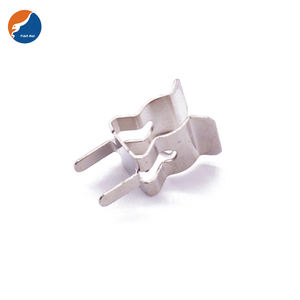 Tapa de extremo de fusible de coche de Metal Clip de fusible de tubo electrónico 2 pin PCB Clip de fusible CART 600V 15A <span class=keywords><strong>CHASIS</strong></span> - Product Image 3