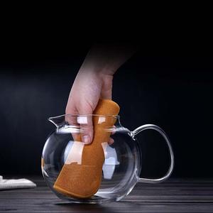 Tetera de 650 ml para Té Helado, Personalizada, de Vidrio Transparente Resistente al Calor, con Infusor de Té Suelto Extraíble - Product Image 6