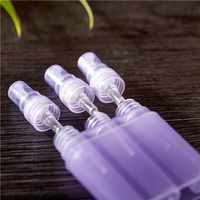 Mini atomiseur spray plastique 3ml 5ml, de qualité supérieure, 3 pièces dans un étui, vente en gros, pièces