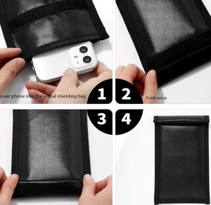 Bolsa Protectora <span class=keywords><strong>de</strong></span> Jaula <span class=keywords><strong>de</strong></span> Faraday para Viajes, Resistente al Fuego y al Agua, Bloqueador <span class=keywords><strong>de</strong></span> Señal <span class=keywords><strong>de</strong></span> Teléfono Celular, Bolsa Anti-Robo - Product Image 6