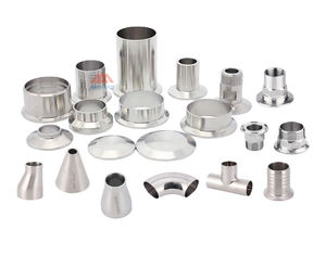 Niederdruck-Sanitär anschluss in Lebensmittel qualität für Kohlenstoff-Edelstahl Tri-Clamp Con centric Tri-Clover Reducer - Product Image 6