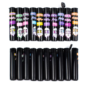 PACKMAN x PartyBoy Filtres à cigarettes jetables ronds en plastique Accessoires pour fumeurs Tubes de style King Size 109 mm - Product Image 1