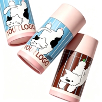 Boîte d'emballage cylindrique en carton pour cosmétiques de luxe haut de gamme, personnalisable en termes de tailles et de couleurs, papier kraft recyclable