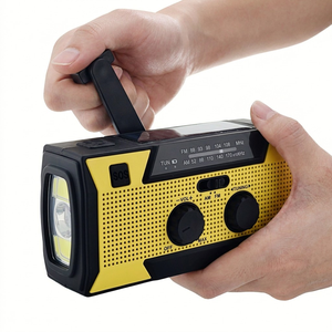 Radio de Emergencia con Banco de Energía de 2000mAh y Salida USB-C para Cargar Android y <span class=keywords><strong>iPhone</strong></span>, Ideal para Cortes de Energía - Product Image 5