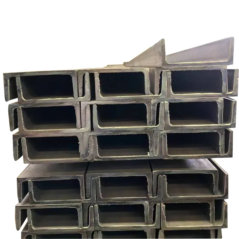 Hot Sale Carbon Steel U Channel 6m 9m 12m Customized Size Mild Steel C Profile Structural Metal