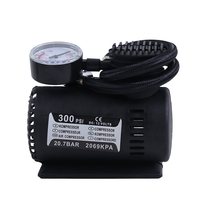 Pompe à air pour pneus de voiture portable 12V, gonfleur 300PSI, pompe électrique automatique, mini pompe à air, compresseur d'air pour voiture