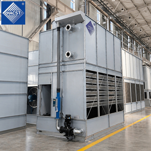 Système de refroidissement souterrain HACST pour mines, tour de refroidissement fermée, remplissages <span class=keywords><strong>PVC</strong></span>, construction métallique, pompe à moteur 50m³/h, contre-courant, faible pression - Product Image 1