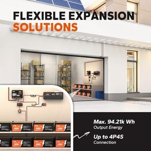 Paquete de Baterías LiFePO4 LiTime de 12V 460Ah, 3200W de Alta Energía, para Automóviles, Energía Solar, Marina, Sistemas Fuera de la Red, Respaldo Energético Doméstico, 5 Años de Garantía - Product Image 2