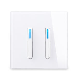 LangYeao Hochwertige Wandsteckdose mit gehärtetem Glas, 1/2/3/4-fach, 1-Wege/2-Wege-Wandschalter mit Anzeige - Product Image 3